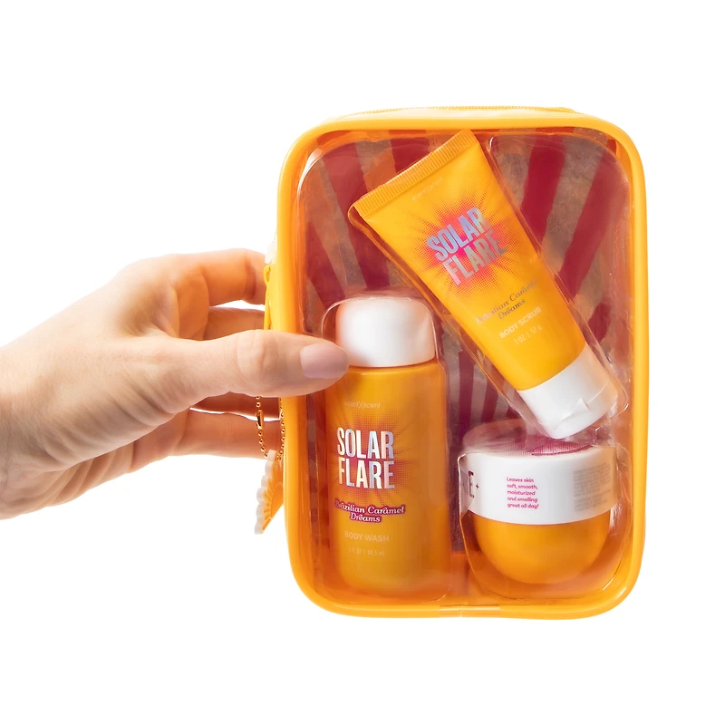 Solar Flare Brazilian Caramel Body Care Set