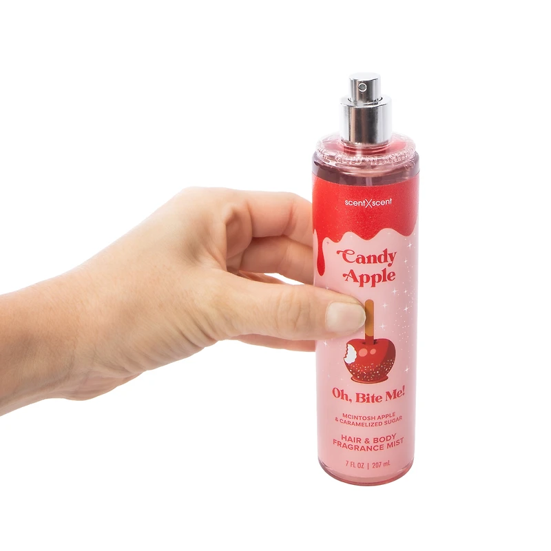ScentXScent Candy Apple Mcintosh Apple & Caramalized Sugar Hair & Body Fragrance Mist 7oz