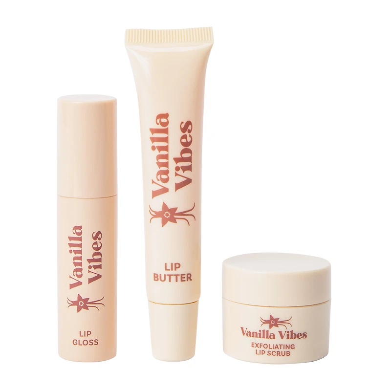 ScentXScent Vanilla Vibes Only Lip Care Trio Pack
