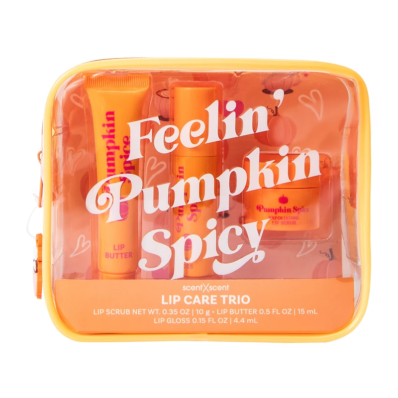 ScentXScent Feelin' Pumpkin Spicy Lip Care Trio Pack