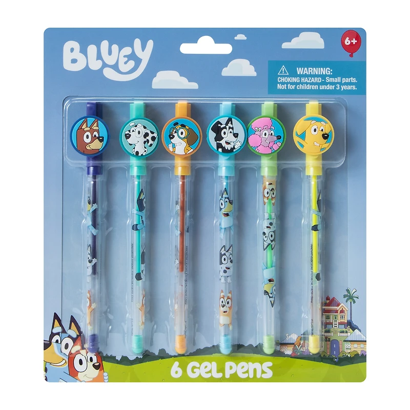 Bluey™ Gel Pens 6-Pack