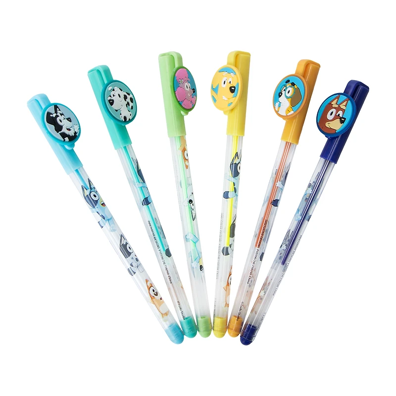 Bluey™ Gel Pens 6-Pack