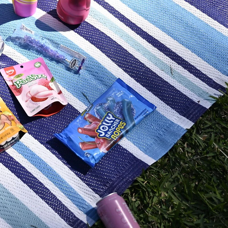 Jolly Rancher Blue Raspberry + Cherry Ropes Candy 10oz