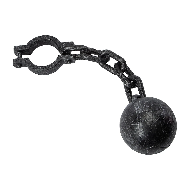 Halloween Plastic Ball & Chain