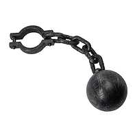 Halloween Plastic Ball & Chain