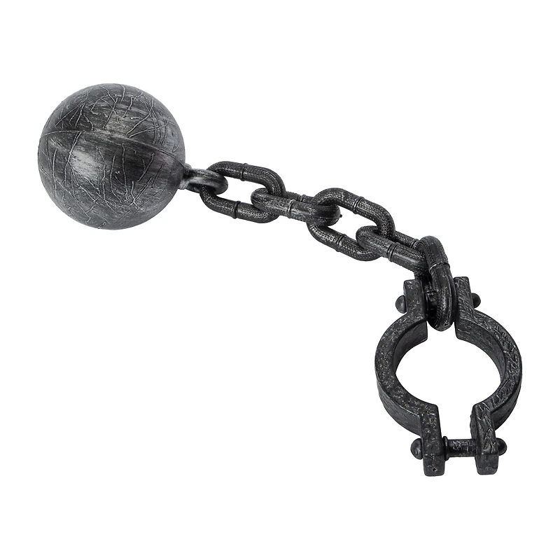 Halloween Plastic Ball & Chain