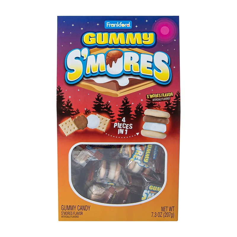 Gummy S'mores Candy 7.3oz