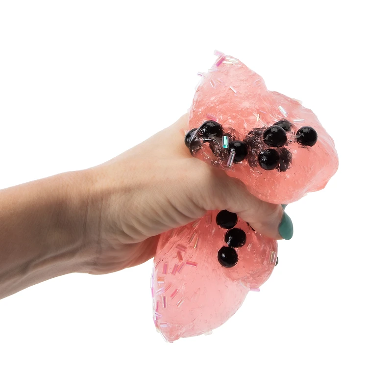 Compound Kings® Boba Bingsu Butter Strawberry Scented Slime