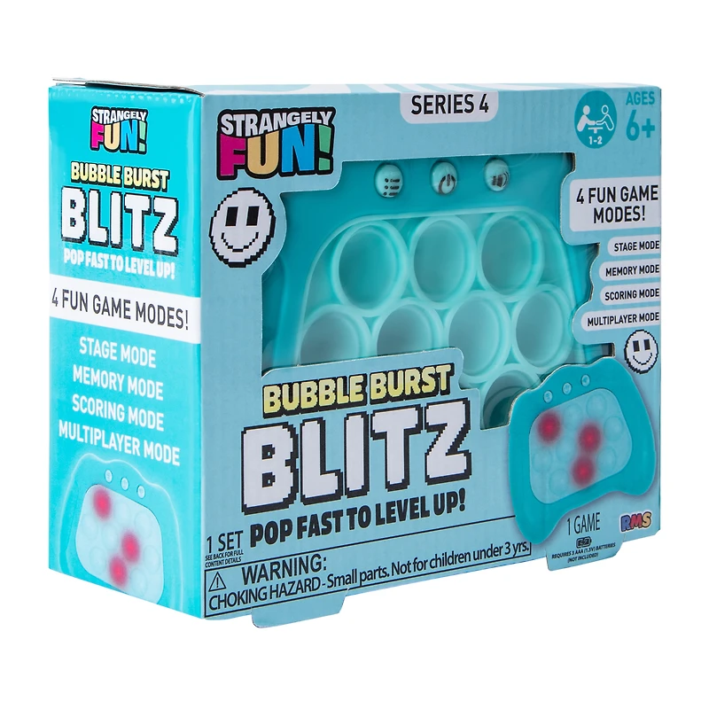 Strangely Fun! Bubble Burst Blitz Toy