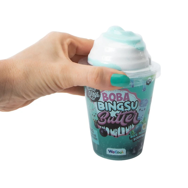 Compound Kings® Boba Bingsu Butter Blue Passion Scented Slime