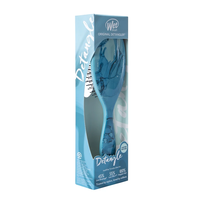Wet Brush® Limited Edition Terrain Textures Arctic Blue Detangler