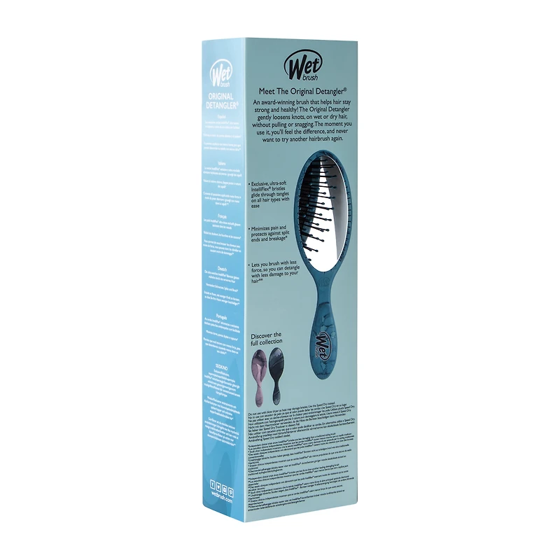 Wet Brush® Limited Edition Terrain Textures Arctic Blue Detangler