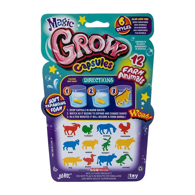 Magic Grow® Capsules 12-Pcs (Styles May Vary)