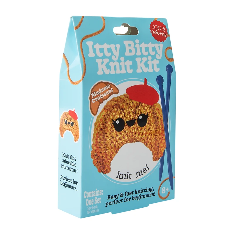 Foodie Itty Bitty Knit Kit Set