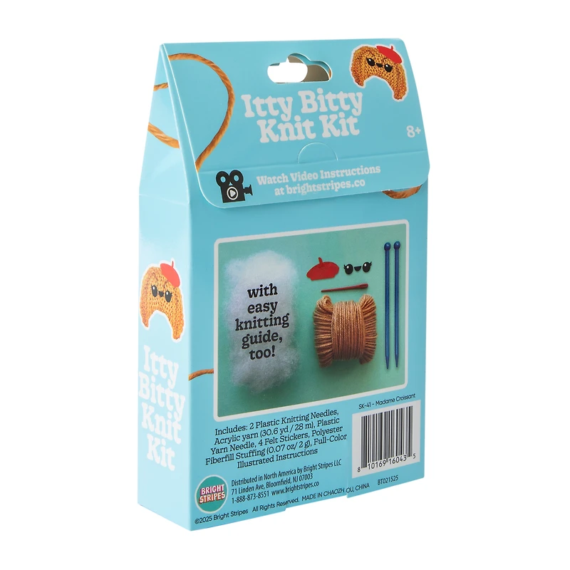 Foodie Itty Bitty Knit Kit Set