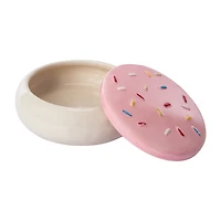 Ceramic Sugar Cookie Trinket Jar