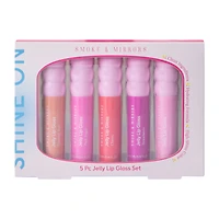 Smoke & Mirrors Shine On Jelly Lip Gloss Set 5-Piece