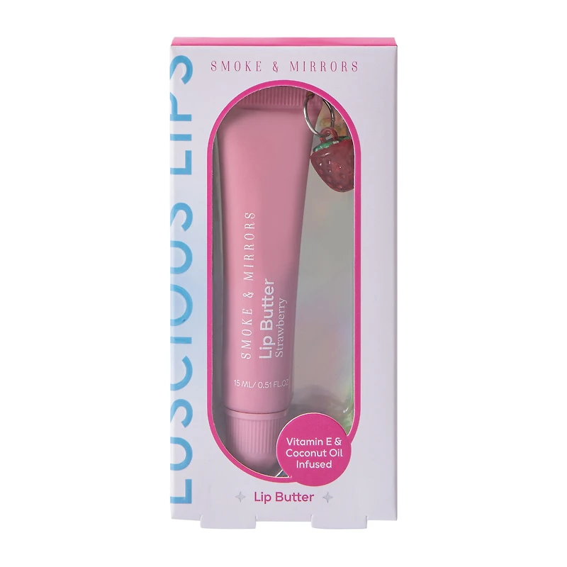 Smoke & Mirrors Luscious Lips Strawberry Lip Butter 0.51oz