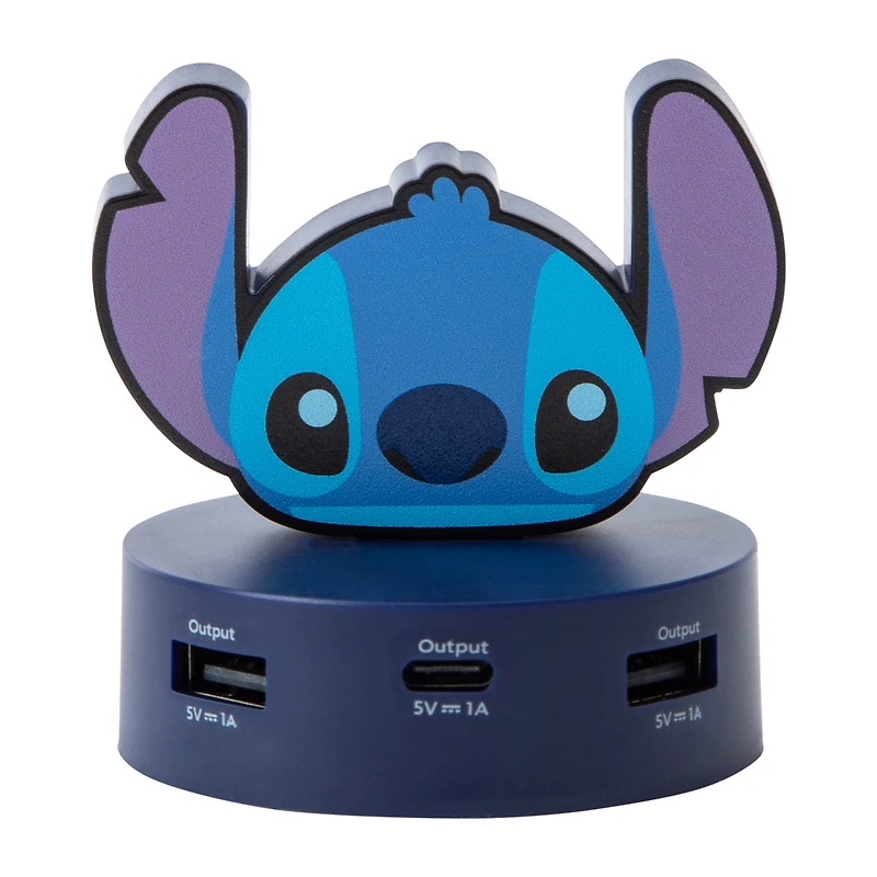 Disney Stitch 3-Port USB Hub