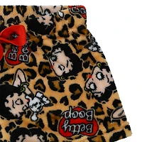 Juniors Printed Plush Short