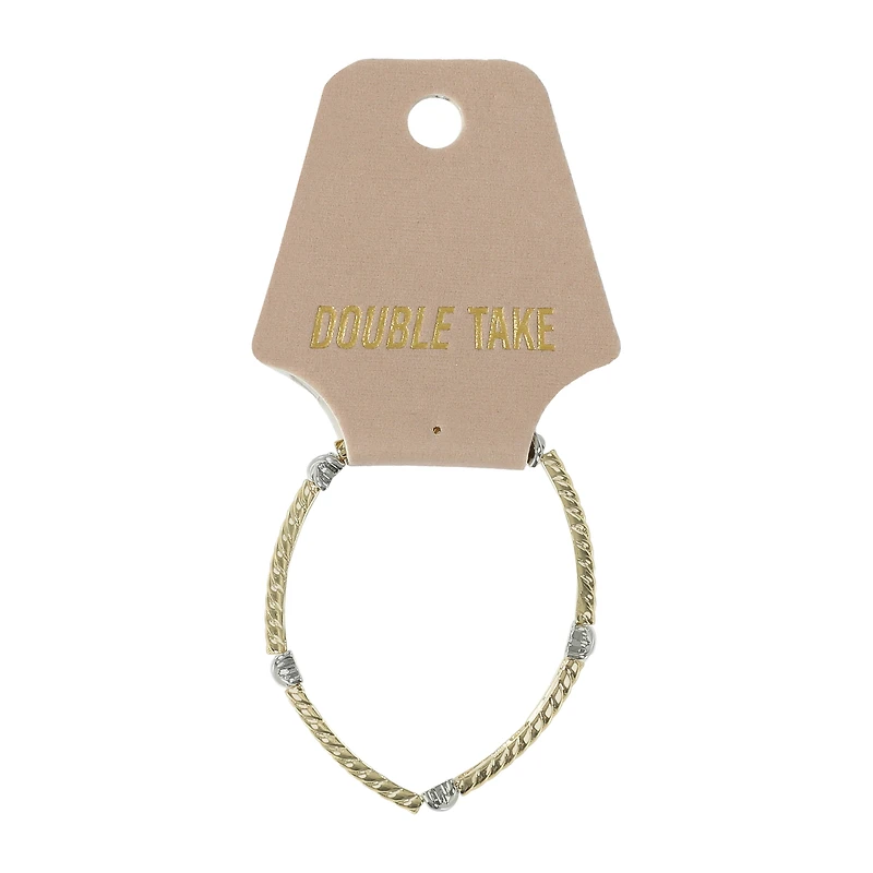 Double Take Gold Silver Bracelet