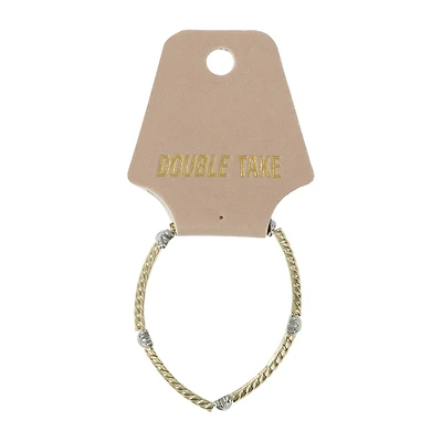 Double Take Gold Silver Bracelet