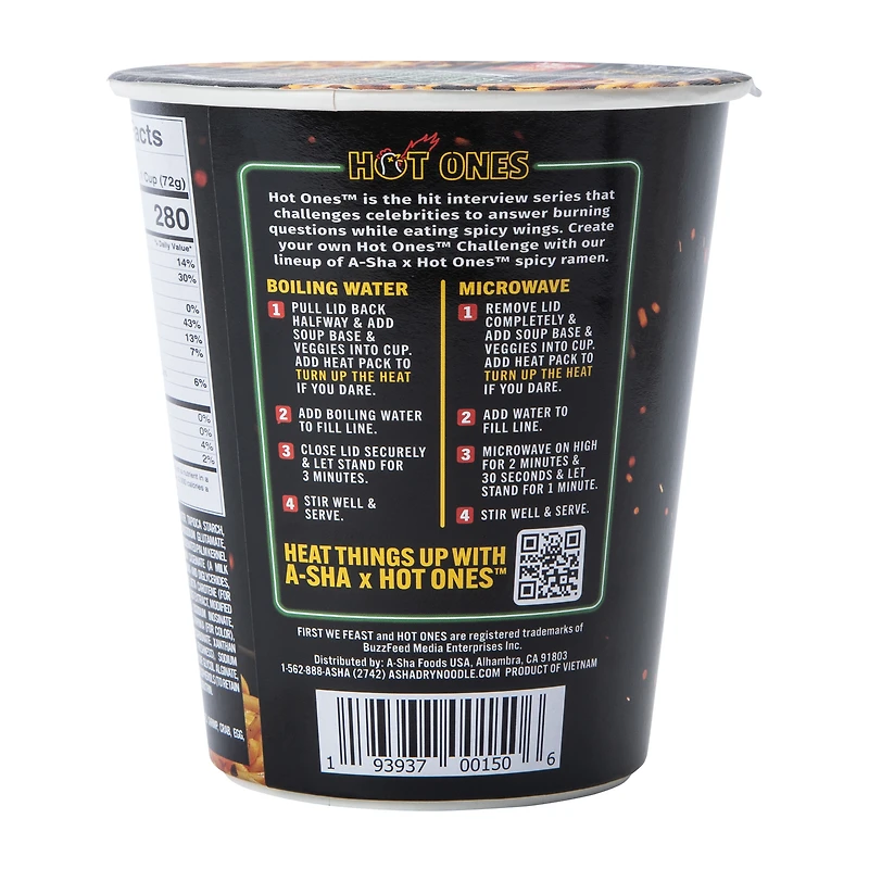 Hot Ones™ Garlic Chili Ramen Noodle Soup 2.5oz