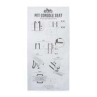 Pet Console Seat For Small Dogs