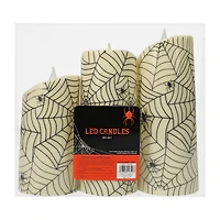 Halloween LED Candles 3-Count Set