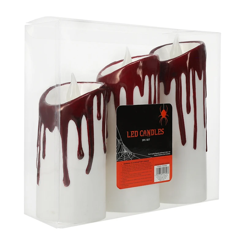 LED Candles 3-Pc Set