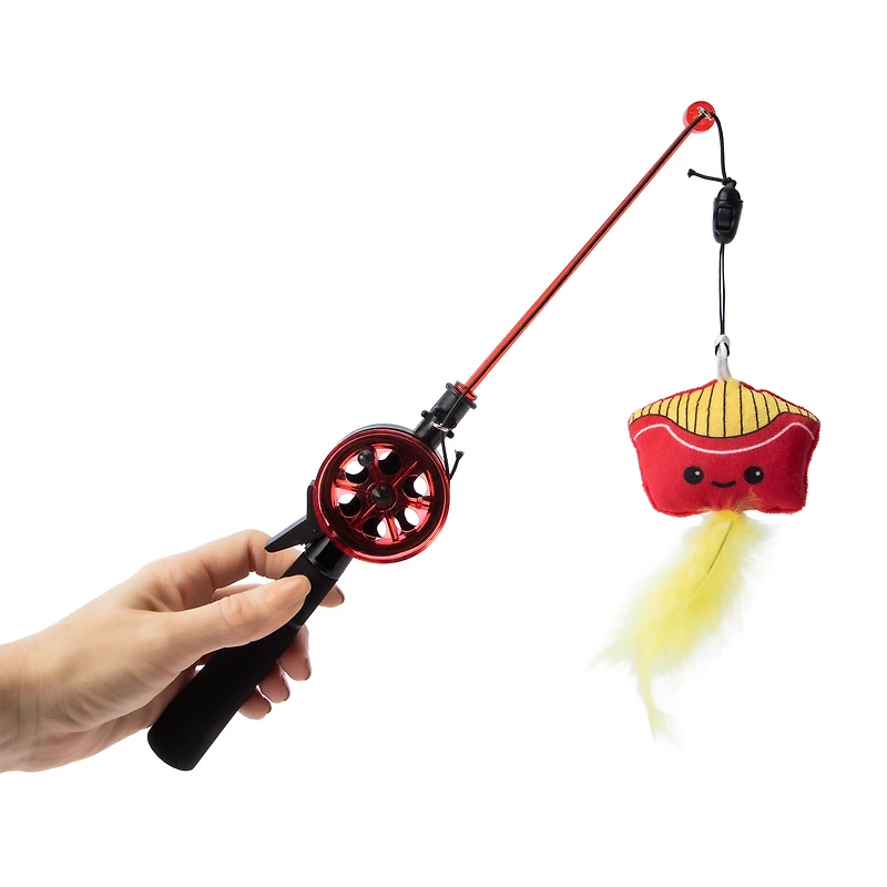 Fishing Rod Cat Toy