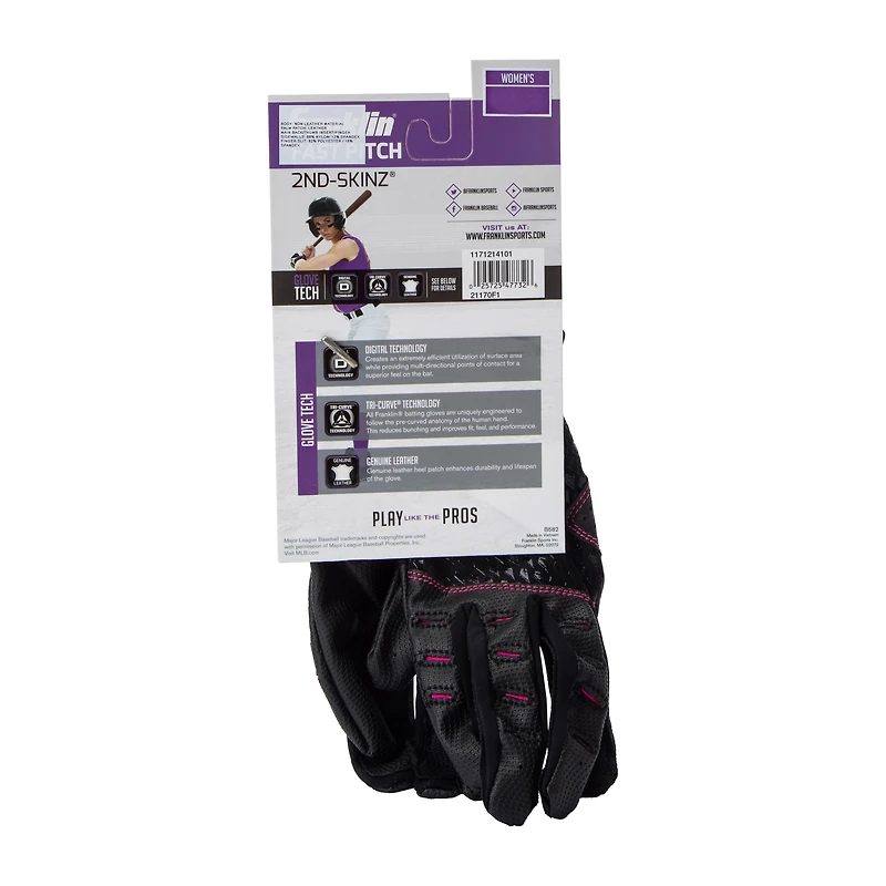 Fast Pitch 2nd-Skinz® Women's Batting Gloves