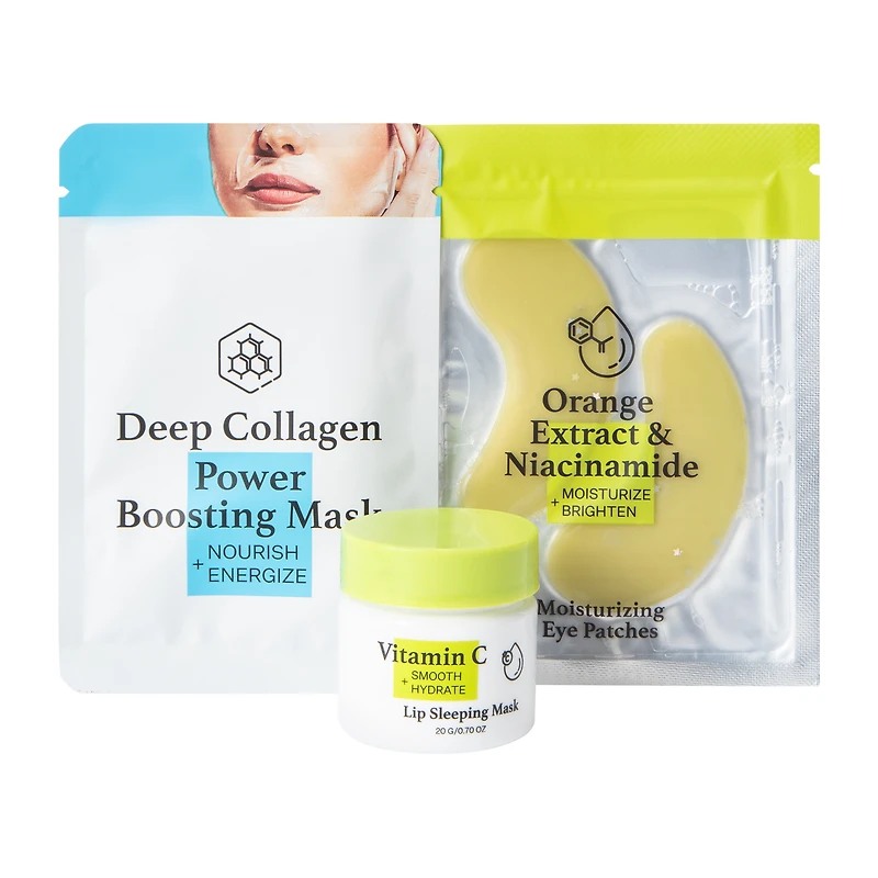 Orange Scent Sleepover Bliss Pajama Party Essentials Set