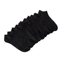 Young Mens Low Cut Socks 10-Pairs