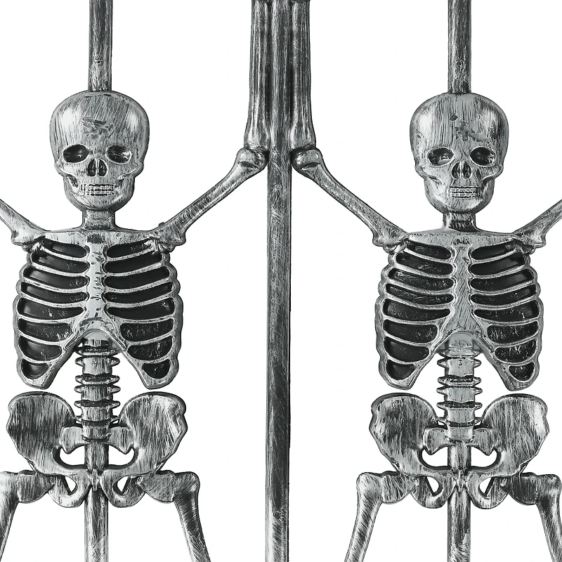 Halloween Skeleton Fence