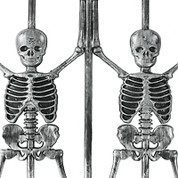 Halloween Skeleton Fence