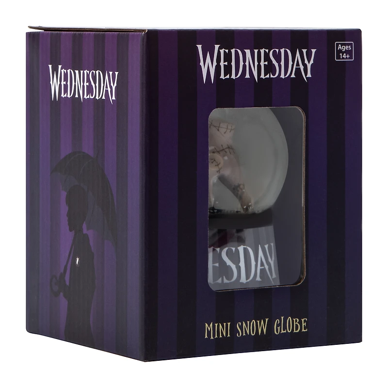 Wednesday Mini Snow Globe