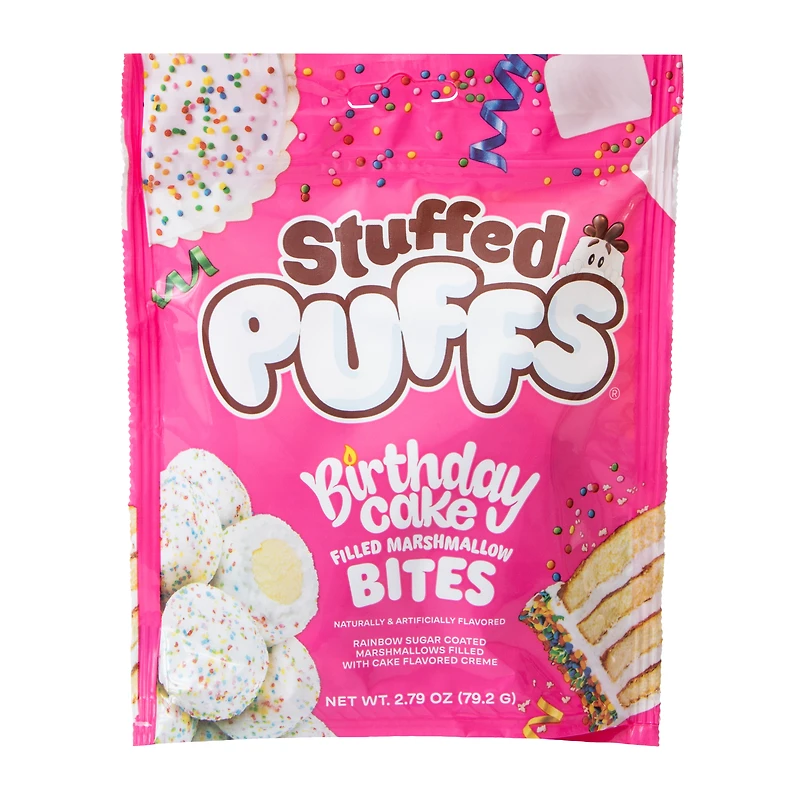 Stuffed Puffs® Birthday Cake Filled Marshmallow Bites 2.79oz