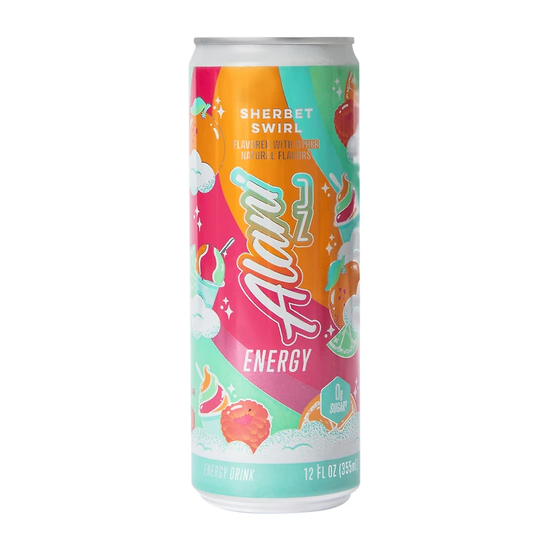 Alani Nu Sherbet Swirl Energy Drink 12oz