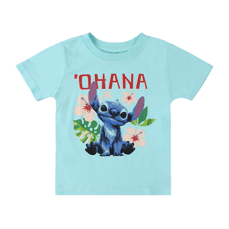 Kids Disney Stitch Ohana Graphic Tee