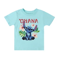 Kids Disney Stitch Ohana Graphic Tee