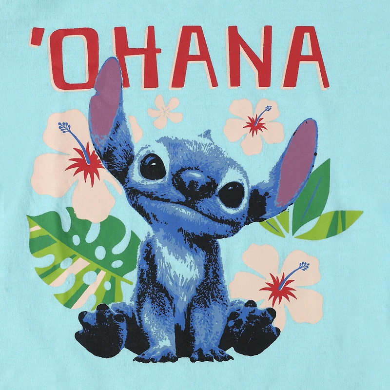 Kids Disney Stitch Ohana Graphic Tee