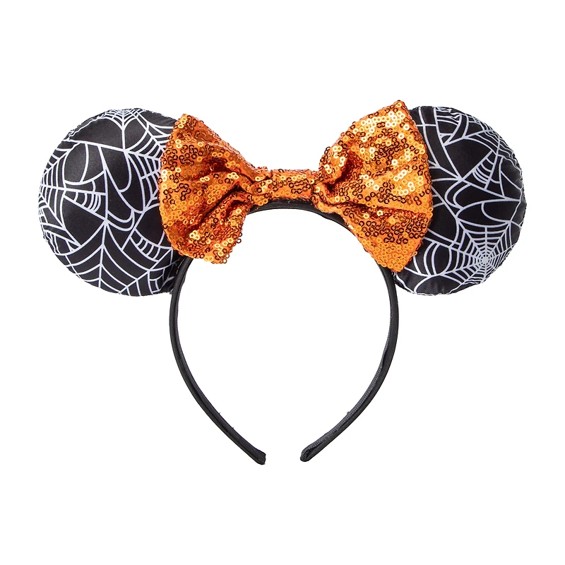 Halloween Disney Spider Web Minnie Ears Headband