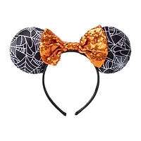 Halloween Disney Spider Web Minnie Ears Headband
