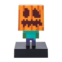 Paladone® Minecraft Halloween Carved Pumpkin Zombie Icon Lights