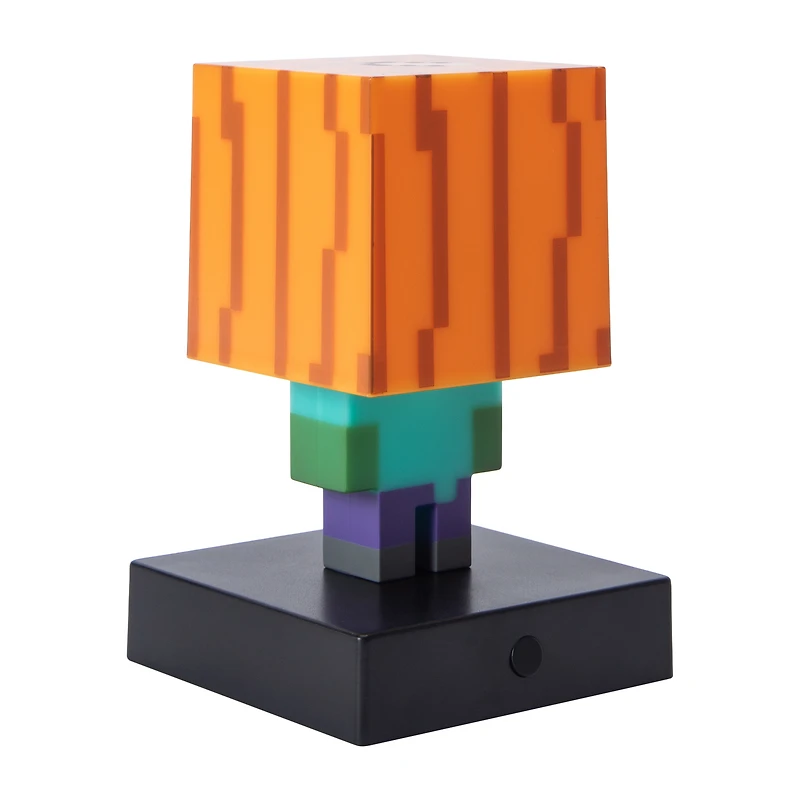 Paladone® Minecraft Halloween Carved Pumpkin Zombie Icon Lights