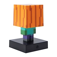 Paladone® Minecraft Halloween Carved Pumpkin Zombie Icon Lights