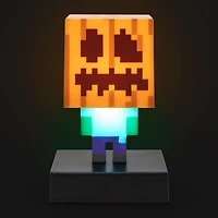 Paladone® Minecraft Halloween Carved Pumpkin Zombie Icon Lights