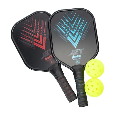 Franklin® Pickleball 2-Players Jet Aluminum Paddle Set
