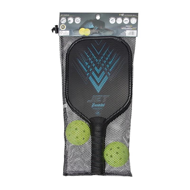 Franklin® Pickleball 2-Players Jet Aluminum Paddle Set